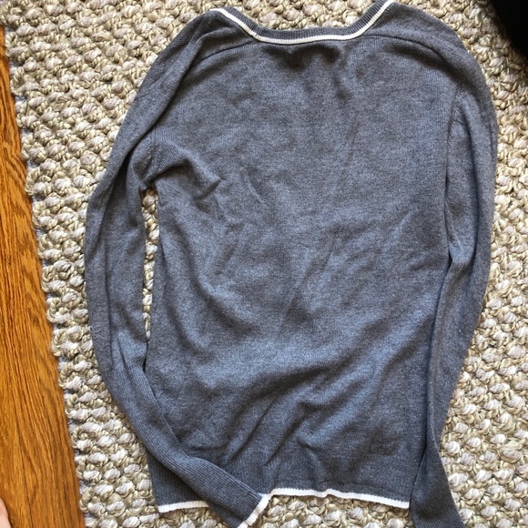 Michael Stars Cashmere Thumbhole Sweater - Picture 3 of 4